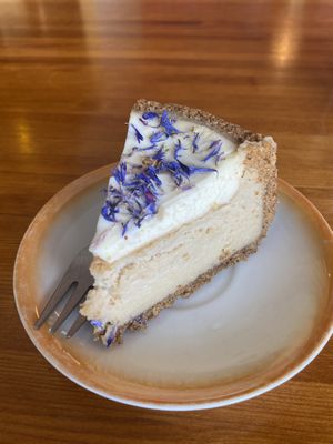 Earl grey New York Cheesecake   at Lychees in Warsaw