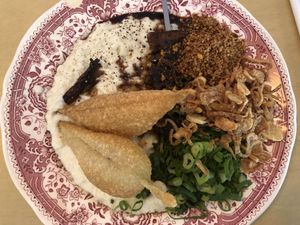 Congee  at Lychees in Warsaw