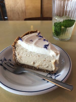 Earl grey sernik!  at Lychees in Warsaw