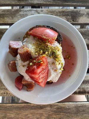 French toast  at Lychees in Warsaw