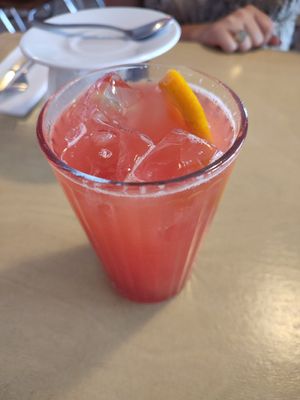 Sicilian orange lemonade at Lychees in Warsaw