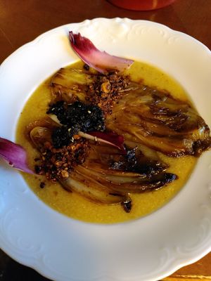 Polenta at Lychees in Warsaw