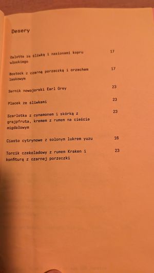 menu page 3 at Lychees in Warsaw