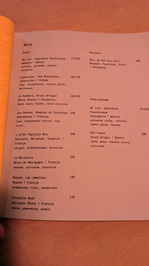 menu page 8 at Lychees in Warsaw