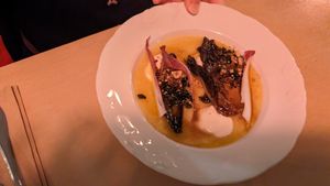 Polenta at Lychees in Warsaw