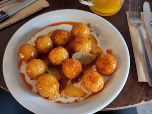 Kluski śląskie at Lychees in Warsaw