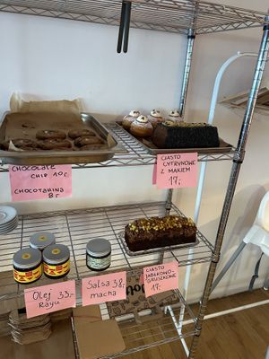 Cake selection   at Lychees in Warsaw