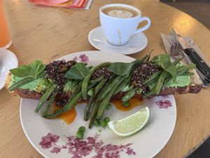 The Focaccia   at Lychees in Warsaw