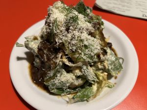 Caesar salad  at Lychees in Warsaw