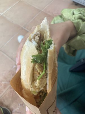   at Xoi Banh Mi Kim Huong in Hanoi