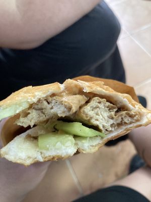   at Xoi Banh Mi Kim Huong in Hanoi