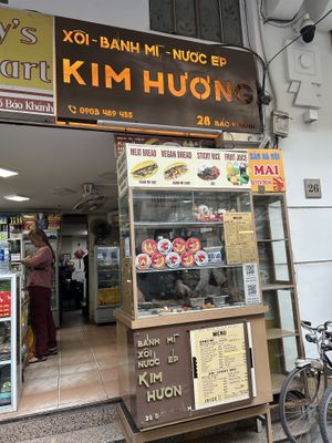   at Xoi Banh Mi Kim Huong in Hanoi