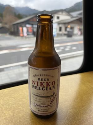 White beer  at CONTACT NIKKO - Food Stand in Nikko