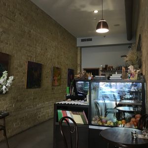 counter at Tri in Kyiv