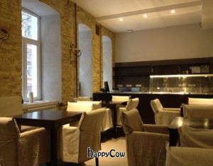 Stylish interior at Tri in Kyiv