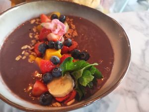 smoothie bowl at Taboe in Blankenberge