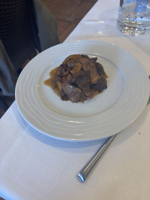 Vegan side dish of the day   at Ristorante Al Giardino in Taormina