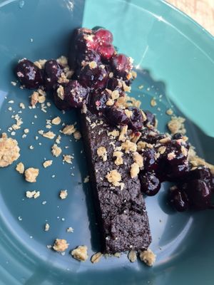 Schoko-Brownie  at Zum Skipper in Sellin