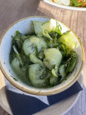 Gurkensalat  at Zum Skipper in Sellin
