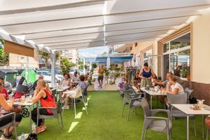 Outside Seating Area at Makai Cafe in Orihuela