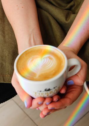 Coffee at Makai Cafe in Orihuela