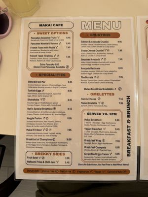   at Makai Cafe in Orihuela