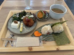 Vegan set menu   at Cafe Pirica - 喫茶 Pirica (ピリカ) in Beppu