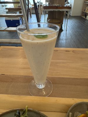 Apple, banana, and soy milk smoothie   at Cafe Pirica - 喫茶 Pirica (ピリカ) in Beppu