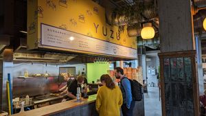 Store front at Yuzu in Hveragerdji