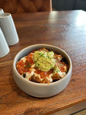 Ragi nachos   at The Vegan Room in Jaipur