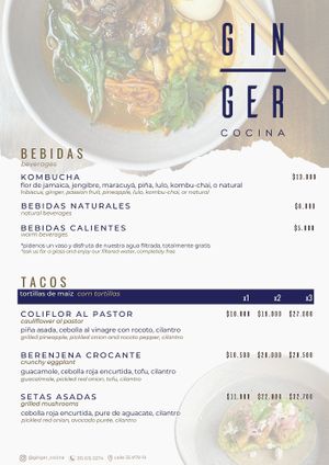  at Ginger Cocina in Medellin