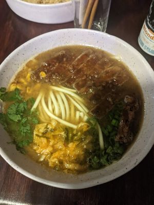 ramen tofu (40.000 COP) - 4/5 at Ginger Cocina in Medellin