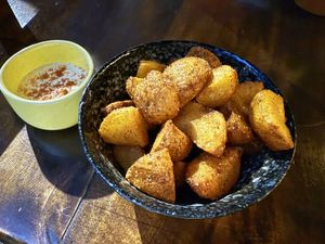 Papas  at Ginger Cocina in Medellin