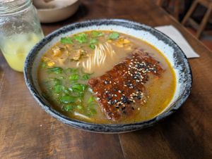 Great ramen! at Ginger Cocina in Medellin