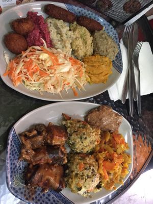 We just choose a little bit of everything😄 at Restaurant Harmony in Skopje