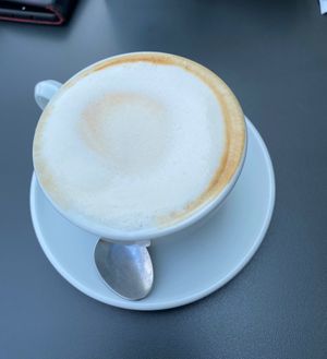 Cappuccino with soy milk  at C. House Cafè in Peschiera Del Garda