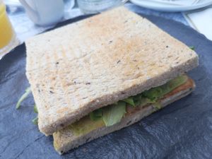 Vegan breakfast at C. House Cafè in Peschiera Del Garda