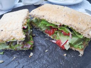 Vegan breakfast at C. House Cafè in Peschiera Del Garda