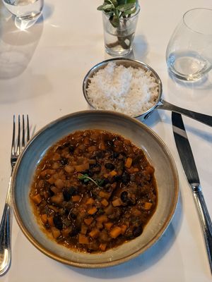 main dish at Magma in Sao Miguel