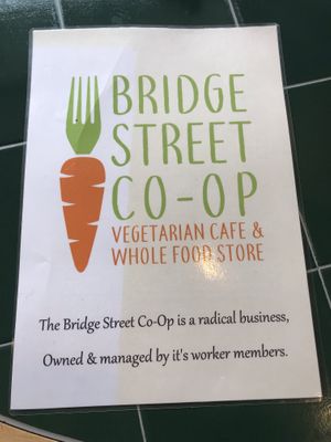 Vegetarian cafe at Bookstop Cafe in Kenmare
