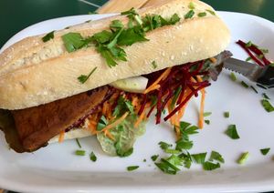 Vegan BLT at Bookstop Cafe in Kenmare