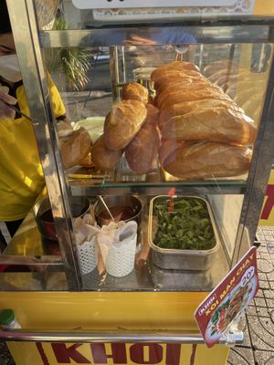 The bread   at Banh Mi Chay Khoi - Food Stall in Ho Chi Minh City