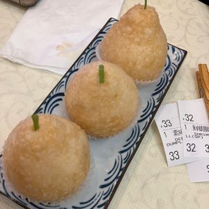 Fried glutinous dumplings at Imperial Garden in San Francisco