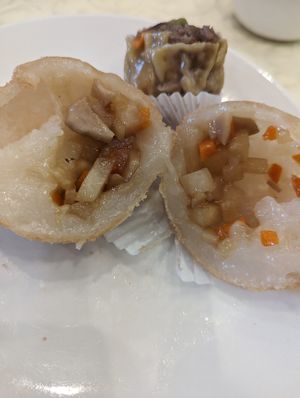 Inside of ham sui gok at Imperial Garden in San Francisco