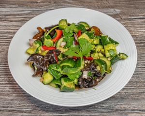 Wood Ear Mushroom Persian Cucumber Salad at Imperial Garden in San Francisco