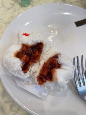 char siu bao “Ham” filling at Imperial Garden in San Francisco