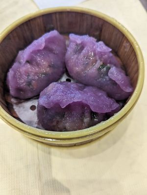 Chiu chou dumplings at Imperial Garden in San Francisco
