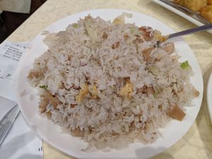 Vegan Salt Fish Chicken Fried Rice at Imperial Garden in San Francisco