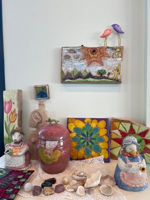 Ornaments inside at Difference in Geumsan