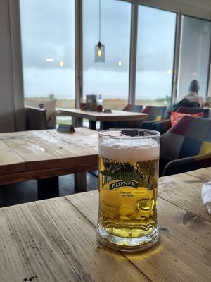 Local beer at Blauths Streetfood & Meer in Cuxhaven